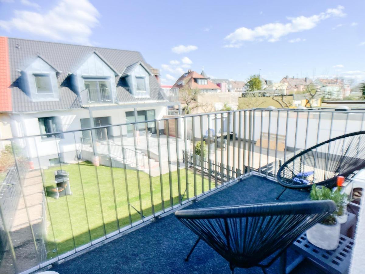 M-Style 02 Apartment Mit Balkon 24H Self-Check-In, Free Parking, Netflix Nuremberg Bagian luar foto